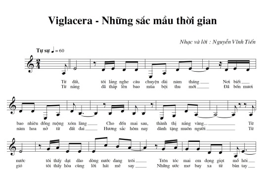 Bài hát truyền thống Viglacera